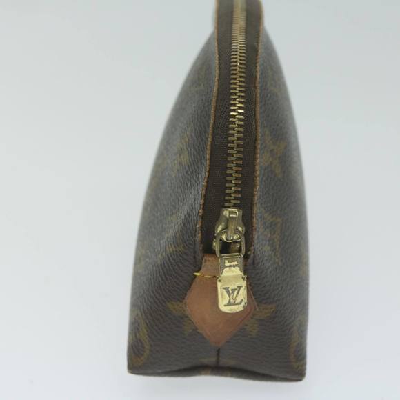 LOUIS VUITTON Monogram Pochette Cosmetic PM Cosmetic Pouch M47515 LV Auth 65180 - Picture 4 of 16